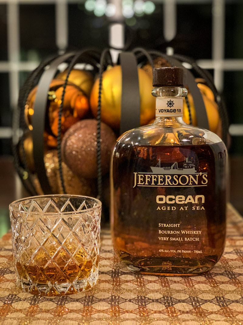 Jefferson’s Ocean Aged Bourbon special wheated mash bill Kentucky