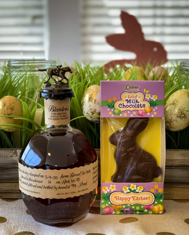 Blantons-Single-Barrel-Bourbon-Palmer-Milk-Chocolate-Bunny