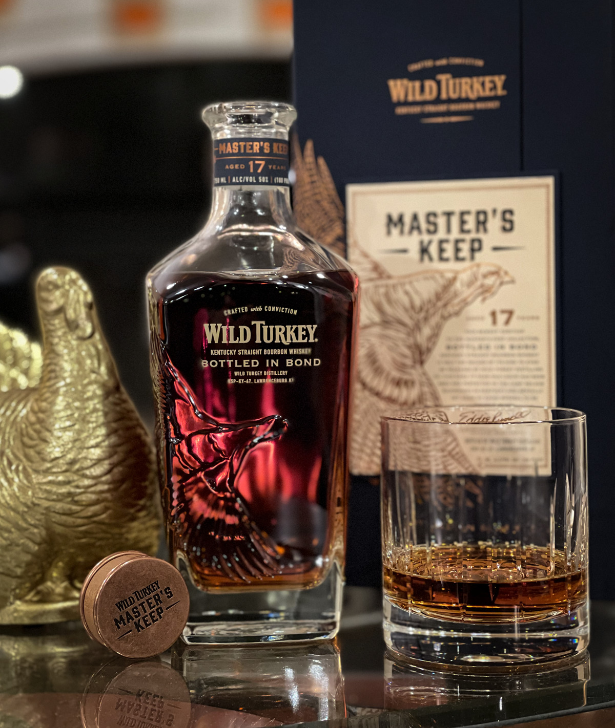 Thankful for Wild Turkey Master’s Keep Bottled in Bond Kentucky Brown