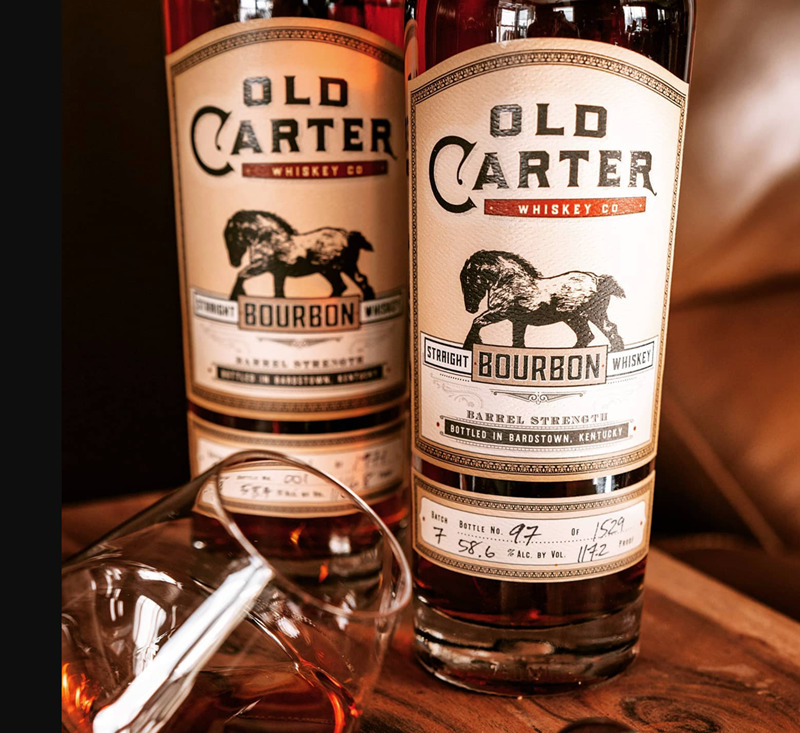 Old Carter Whiskey Co Spring 2021 Bourbons