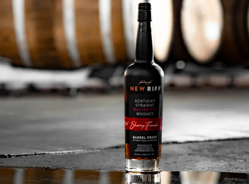 New RIff Dark Sherry Malted Rye Whiskey