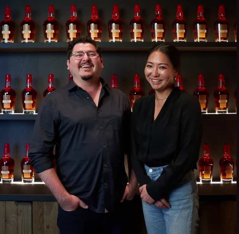 Makers Mark Erina Yoshida and Justin Ottevanger