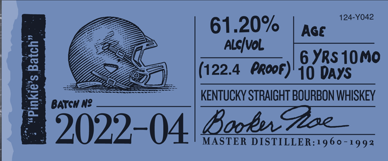 Booker’s Bourbon 2022-04