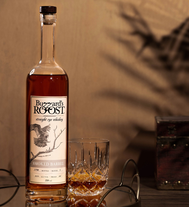 Buzzard’s Roost Whiskey Introduces New Smoked Barrel Rye