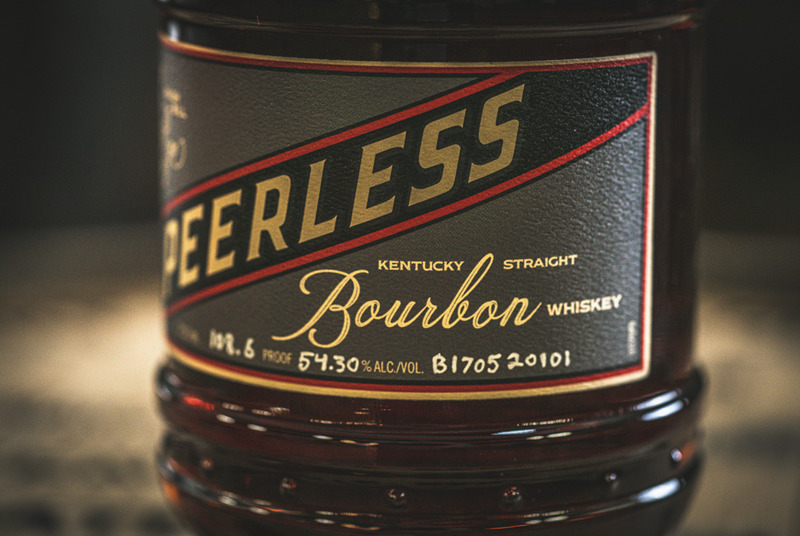 Peerless High Rye Bourbon Label