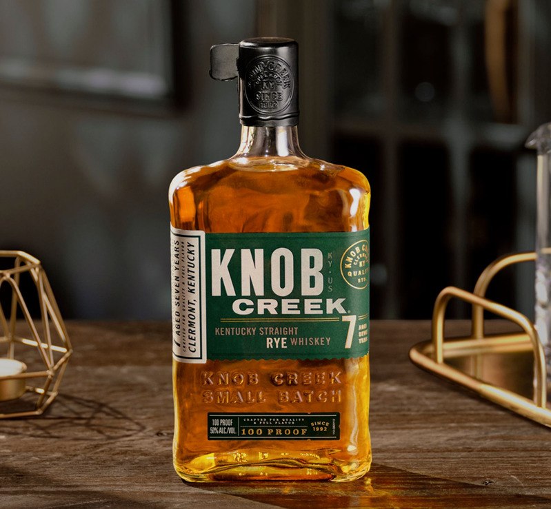 Knob Creek 7 Year Old Rye Whiskey