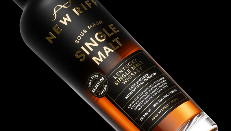 New Riff Distillery Single Malt Whiskey