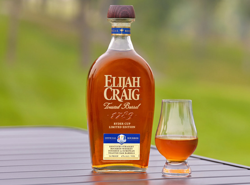 Elijah Craig Bourbon Releases Limited-Edition Toasted Barrel Finished in European Oak Barrels Commemorating the 2023 Ryder Cup 