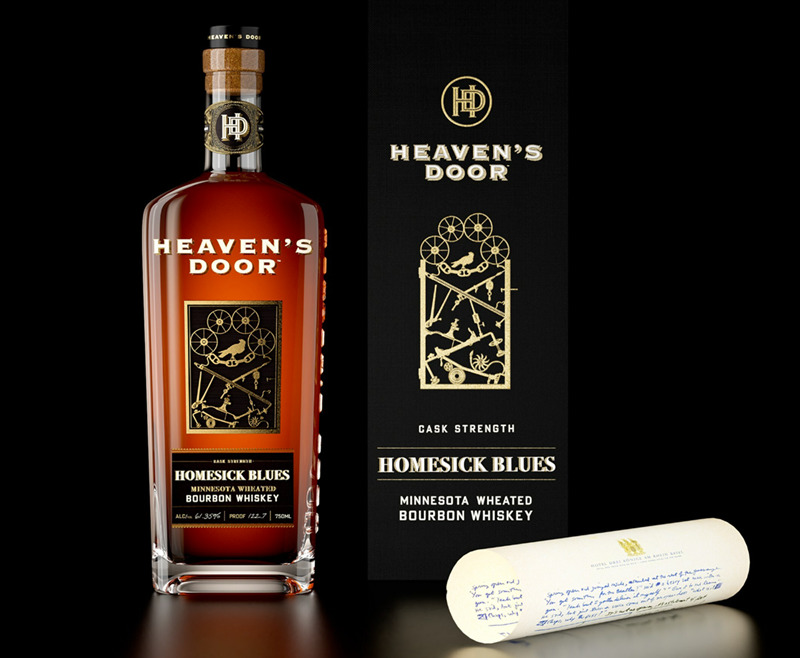 Heaven's Door announces the release of “Homesick Blues” Minnesota Wheated Bourbon, a limited release that pays homage to Dylan’s birthplace of Duluth, Minnesota